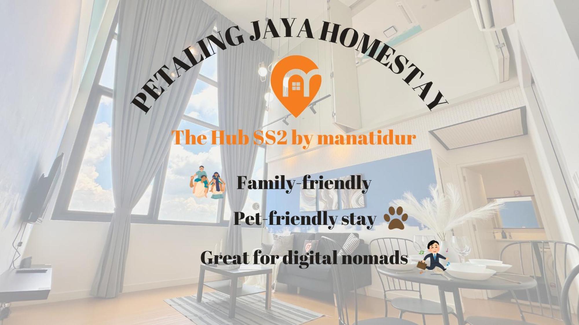 Manatidur@The Hub Ss2 Apartman Petaling Dzsaja Kültér fotó